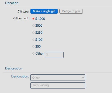 Donate Instructions